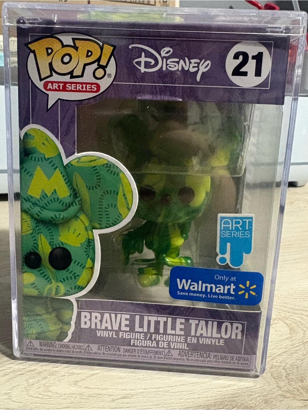 Mickey Mouse (brave little tailor)art funko pop art series